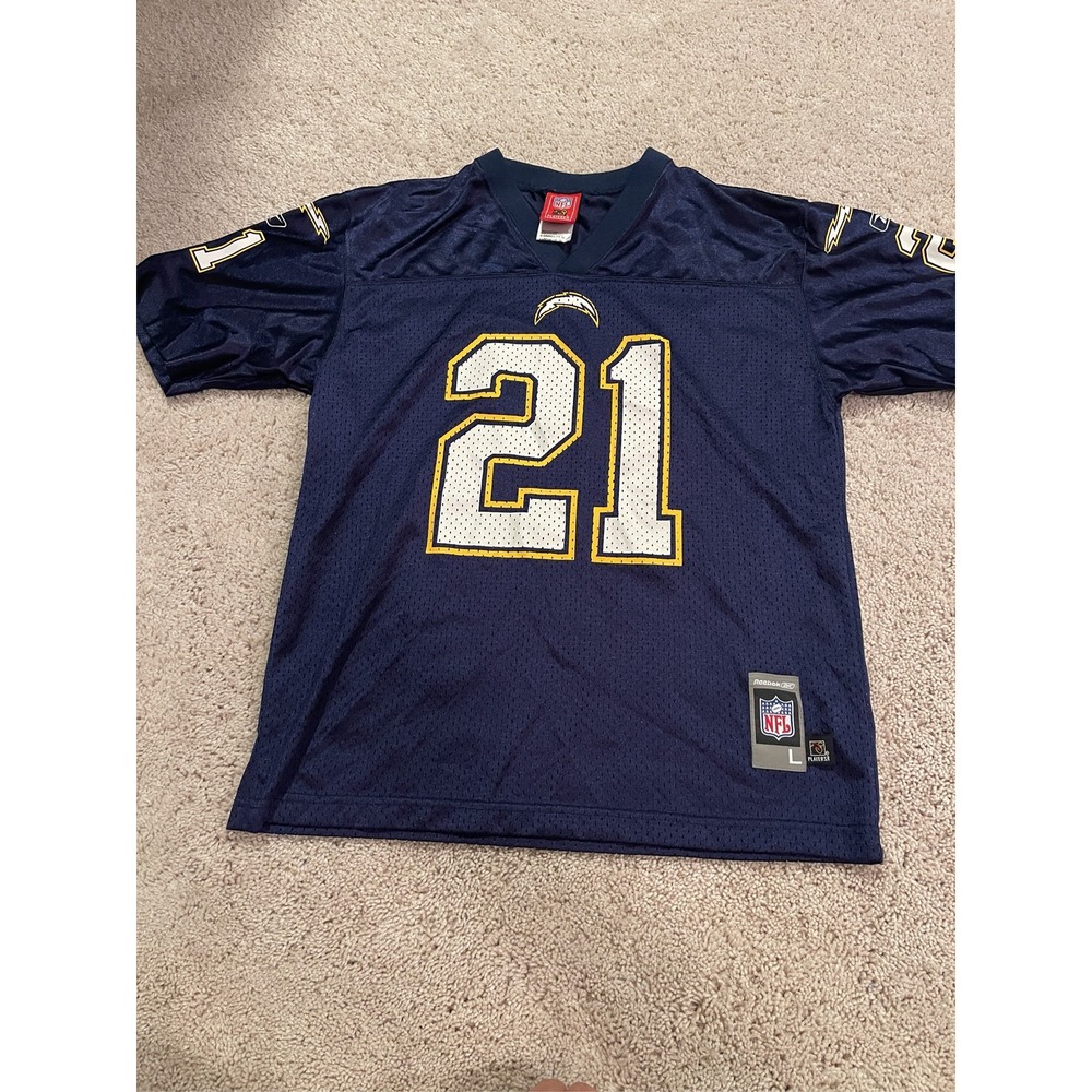 Reebok San Diego Chargers LaDainian Tomlinson 21 Jersey Navy Youth Large